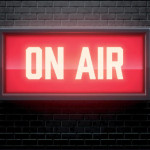 illustration of on air realistic sign eps 10