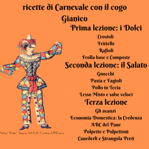 ricette di Carnevale con il cogo Gianico (1)