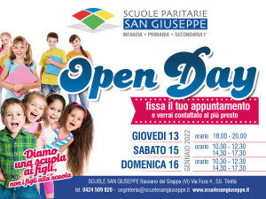 Open Day gennaio 2022